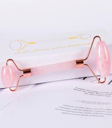 Pink Double Head Massage Roller Jade Roller Face Thin massager Face Jade Roller Face Massager TOOL2199692