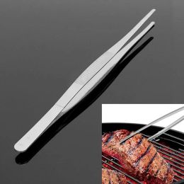 Accessories Barbecue Tongs Food Tongs Food Clip Kitchen Gadgets Stainless Steel Churrasco Tweezers Clip Buffet BBQ Restaurant Tool