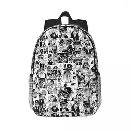 Backpack Yugi Tsukasa Manga Collage Backpacks Boys Girls Bookbag Cartoon Students School Bags Laptop Rucksack Shoulder Bag Large Capacity