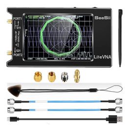 LiteVNA NanoVNA 50kHz-6.3GHz Vector Network Antenna Analyzer 4 Measure S Parameters HF VHF UHF SWR Phase Delay Smith Chart 240429