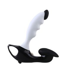 prostate massager anal sex toys butt plug electro stimulation electric pulse shock therapy stimulator for men whiteblack5105566