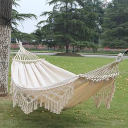 Double outdoor hammocks camping indoor leisure hammocks exotic and trendy Su curve rod camping hammocks wholesale FULLLOVE 240426