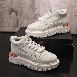 Casual Shoes Autumn Leather Men Fashion Men's Sneakers Trainers High Tops