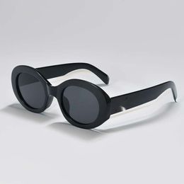 Fashion Luxury Designer Sunglasses CEL 40238 Brand Mens and Womens Small Squeezed Frame Oval Glasses Premium UV 400 Polarised Sunglasses