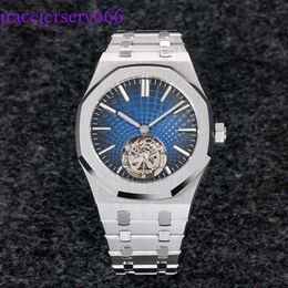 NY LA GM Tourbillon Mens Automatic Movement Watch 41Mm Fashion Business Wristwatch Montre De Luxe For Men DBG