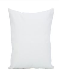 30pcs All Size Plain White Colour Pure Cotton Canvas Pillow Cover With Hidden Zipper For CustomDIY Print Blank Cotton Pillow Cover6779741