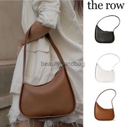 The Row TR underarm handle Luxurys Top handbag Bag Womens shoulder hobo clutch bags Mens satchel 7a designer tote bag Leather half moon crossbody gym messenger bags