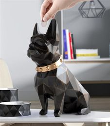 Resin Coin Dog Statue Money Box For Kids Gift Cash Save Safe Box Money Storage For Children Birthday Gift Savings Box For Coins 229874910