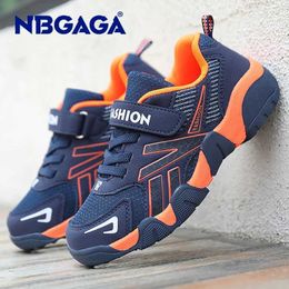 Sneakers Summer childrens tennis shoes boys running leisure breathable outdoor childrens shoes lightweight sports shoes outdoor tennis shoes Q240506