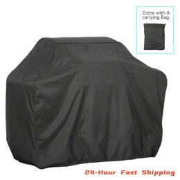 Grills 190D210D Outdoor BBQ Cover Dust Waterproof Weber Heavy Duty Grill Cover Rain Protective Cover Barbecue Gas Charcoal Grill Cover