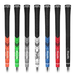 Golf Club Grips Universal for Irons and Woods Unisex Standard Size Rubber Material AllWeather NonSlip Durable 240422