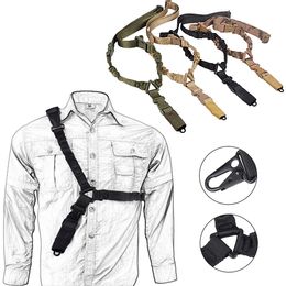Shot Gun Belt Hunting Accessories Tactical 2 Point Sling Shoulder Strap Rope Belt Gun Camera Safety Rope with Meta