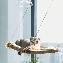 Houses Hanging Cat Bed Pet Cat Hammock Aerial Cats Bed House Kitten Climbing Frame Sunny Window Seat Nest Bearing 20kg Pet Accessories