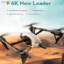 Drones KS66 Rc drone 2.4G WIFI FPV with 4K/6K high-definition camera 15 minutes flight time Brushless RC drone Aluminium alloy four helicopter RTF aircraft WX