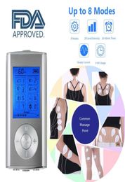 Carevas Massager Rechargeable Electric Machine 8 Modes Tens Unit Portable Pulse Muscle Stimulator Therapy Body13843249