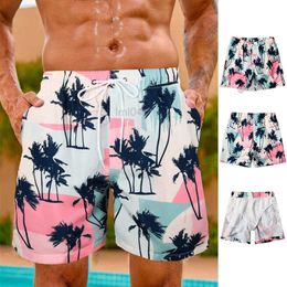 Men's Shorts 2024 Beach Loose Fitting Quick Drying Swimming Lined Swim Pants for Men Adult Hot Spring Casual Shortsqsgf