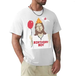 Men's Polos Jesus Birthday Boy Christmas Gifts T-Shirt Customizeds Aesthetic Clothes Sweat Mens Graphic T-shirts Anime