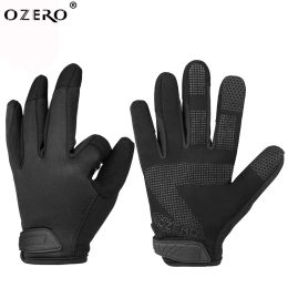 Gloves OZERO Tactical Gloves Touchscreen Nonslip Work Glove For Mechanic Shooting Hunting Cycling Outdoor Sports Running Men And Women