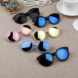 Sunglasses Zilead Childrens Sunglasses Color Reflective Mirror Hot Boys and Girls Childrens Classic Vintage Cute Sunglasses Round Glasses UV400 WX