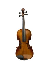4/4 violin carved 'stradivari 1716' rich sound spruce and maple wood with case