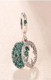 Fit 925 Sterling silver beads necklace Lucky clover beads charms celet pendant DIY Brocade carp beads love necklace bracelet jewel7855220