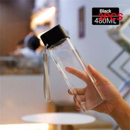 Water Bottles 3PCS 300ml Plastic Juice Bottle Transparent Beverage Drinking Empty Milk Containers For Outdoor Camping