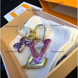 2024 Popular with original box Europe and the United States fashion high-quality mens womens key chain outdoor pendant ZTVD Original edition