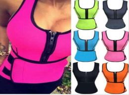 Waist Cincher Sweat Vest Trainer Tummy Girdle Control Corset Body Shaper for Women Plus Size S M L XL XXL 3XL3290518