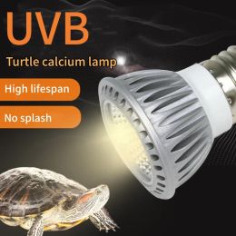 Lighting UVA + UVB LED Reptile Lamp Turtle Sunbathe Heat Lamp Full Spectrum 5.0 10.0 Sun Lamp for Toitose Lizard Snake Reptiles/Amphibian