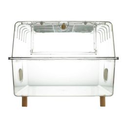 Cages Hamster Cage Acrylic TwoLayer Transparent Villa Basic Cage Djungarian Hamster Feeding Box Summer Special Cottage Supplies