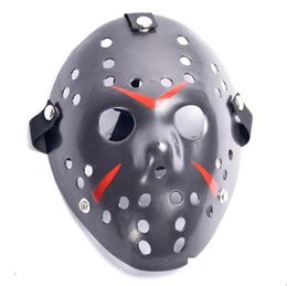 Retro Jason Mask Horror Funny Full Face Mask Bronze Halloween Cosplay Costume Masquerade Masks Scary Hockey Mas bbyEdG packing20103528717