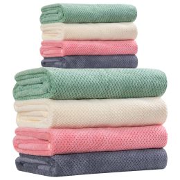 Set 2pc/8pc Microfiber Bath Towels 4 Colours for Shower Pool Beach Bathroom Super Absorbent,Soft,Quick Dry,Lightweight,Plush