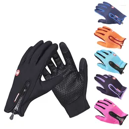 Cycling Gloves Fishing Accessories Full Finger Neoprene PU Breathable Leather Warm Pesca Fitness Carp Winter Anti Slip