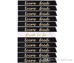 Pack of 12 Bachelorette Sashes Includes 1 Bride to Be sash and 11 Team Bride Sashes Hen Party Wedding Decorations Party Favours 7017355