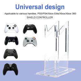 Racks Dual Game Controller Holder Acrylic Gamepad Display Support for Xbox Elite/Xbox 360/PS4/PS5/PS3 Joystick Rack Stand