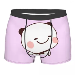 Underpants Sexy Boxer Happy Face Dudu Shorts Panties Men's Underwear Breathable For Male Plus Size