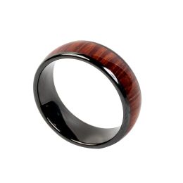 Card 2021 New 125khz T5577 Chip Rfid Wood Colour Ceramics Smart Finger Ring Wear for Men or Women