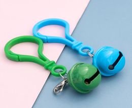 Colour plastic keychain Party Favour hanging bell Jewellery pendant cute creative personality small gift customization 20219045768