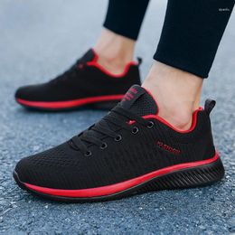 Casual Shoes Men Running Walking Knit Women Fashion Sneakers Breathable Sport Athletic Gym Lightweight