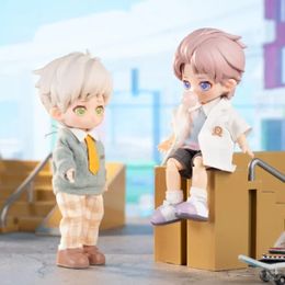 PEETSOON Male Classmate Series Blind Box Mysterious Box 1/12 Bjd Obtisu1 Doll Kawaii Toy Gift Cute Action Animation Picture 240424
