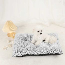 Cat Beds Furniture Dog Sofa Beds Cats Bed Pets Dogs Mat Small Pet Supplies Puppy Medium Pets Cushion Basket Small Supplies Bedding Fluffy Sofa Mat