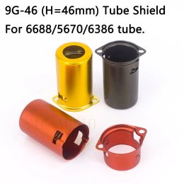 Amplifier 10PCS Full Aluminium Tube Socket Shielding Cover For 6688 5670 6386 9Pin Vacuum Tube Shield Amplifier Vintage