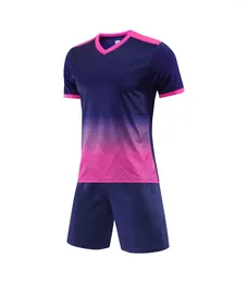 Running Sets Primary School Students' Football Uniforms Team For Adults Children's Camouflage Gradient