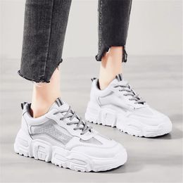 Fitness Shoes Women's Sports White Summer Chunky Platform Sneakers Vulcanize Female Tennis Running Casual Shoe Woman Trainers 5CM