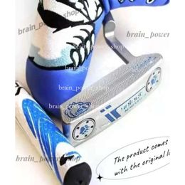 Golf Putter Jungle Bear Limited Edition Classic Golf Club Right 32/33/34/35 Inch With Hand Cover 358