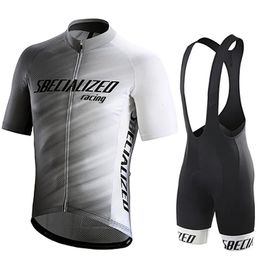 Pro Cycling Jersey Set Summer Men Wear Mountain Bicycle Clothing MTB Bike Riding Clothes Suit 240506