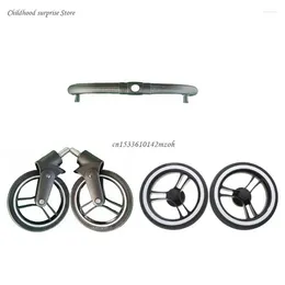 Stroller Parts Baby Pram Wheel Set Reliable Rubber And Metal Replacement Front Armrest For Dearest Dropship