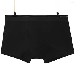 Underpants 1pc Sexy Men's Low Waist Side Open Pouch Underwear Boxer Briefs Breathable Male Cotton Panties Shorts