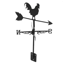 Garden Decorations Roof Weather Vane Iron Wind Spinner Patio Weathervane Metal Vanes For Sheds Yard Decor Rural