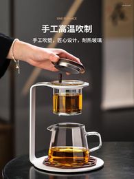 Teaware Sets Teapot One-Click Tea Water Separation Making Fantastic Product High-End Home Transparent Glass Pot Office Filter